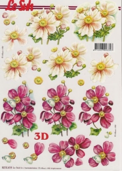 3D Schnittbogen Blumen