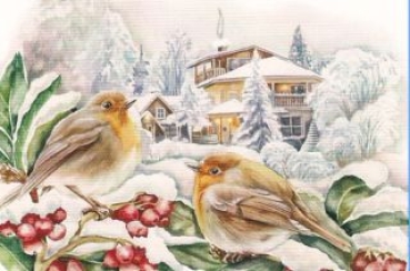 Preview: 3D Schnittbogen Vögel