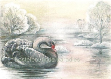 Preview: 3D Schnittbogen Schwan