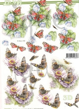 3D Schnittbogen Schmetterlinge