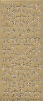 Sticker Sterne (856) gold