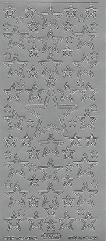 Sticker Sterne (856) silber