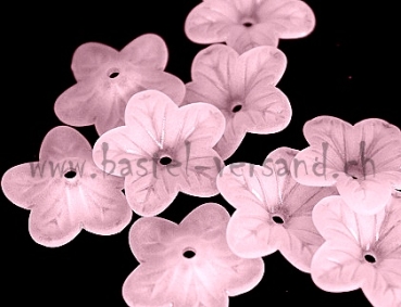 Acryl Blume 18mm rosa