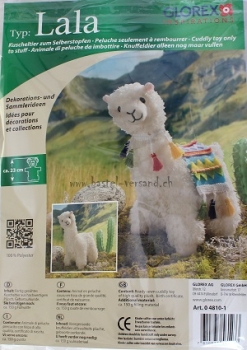 Preview: Bastelpackung Kuscheltier Lama Lala