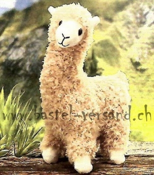 Bastelpackung Kuscheltier Lama Pepe