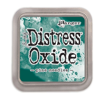 Tim Holtz Distress Oxide pine needles