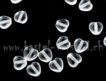 Glasherz transparent 6mm