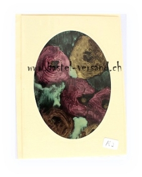 Karte "Blumen rosa"