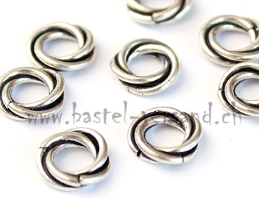 Metallperle Schlaufring