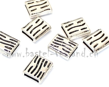 Metallschlaufteil Rechteck ca. 16 x 14mm