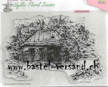 Nellie's Clear Stamp Old Cottage