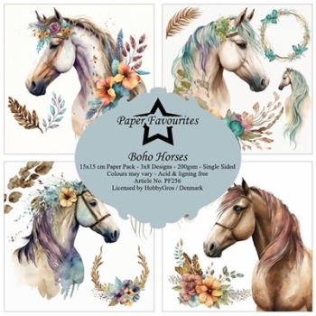 Preview: Paper Favourites Boho Horses