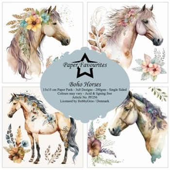 Preview: Paper Favourites Boho Horses