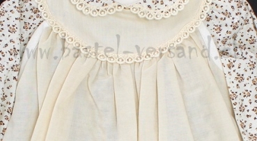 Preview: Puppenkleid mit Schürze für 50cm Puppe