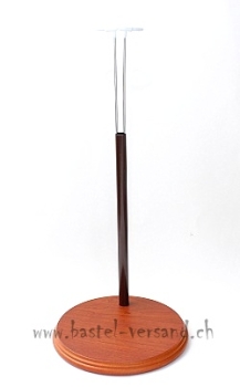 Puppenständer mit Holzsockel für 50 - ca. 70cm Puppe