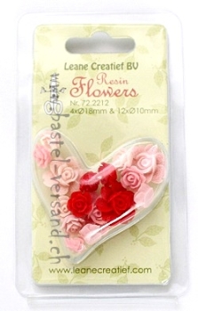 Resin Flowers Roses large & small