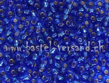 Rocailles-Perlen 9/0 marineblau 1066