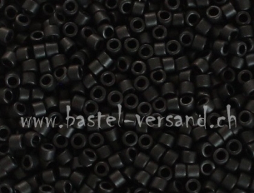Delica Beads 2mm black matt