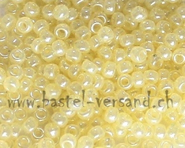 Rocailles-Perlen 9/0 gelb E302
