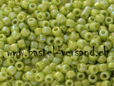 Rocailles-Perlen 9/0 hellgrün 5013