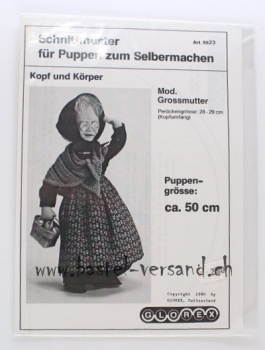 Schnittmuster für Puppen zum Selbermachen Grossmutter