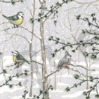 Serviette snow paradise