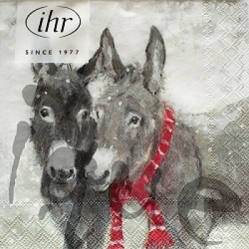 Serviette pips and grey