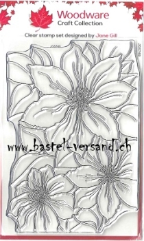 Woodware Clearstamp Clematis