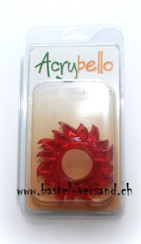 Acrybello Sonnenrad rot