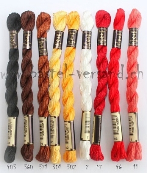 Preview: Anchor Perlgarn Stärke 5