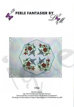 Preview: Perlefantasier 1704 Decke Schmetterling