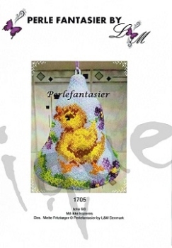 Preview: Perlefantasier 1705 Glocke 16cm Küken
