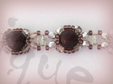 Preview: Armband aubergine