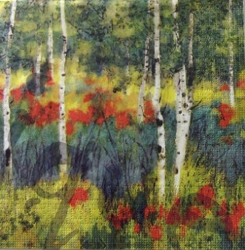 Serviette birch groven