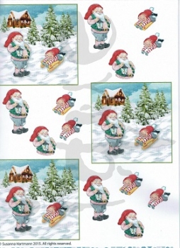 3D Schnittbogen Zwergli