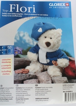 Bastelpackung Teddy Flori