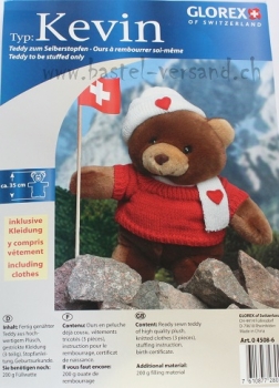 Bastelpackung Teddy Kevin