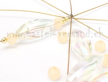 Bastelpackung Perlenstern gelb