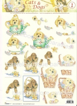 3D Schnittbogen Welpen