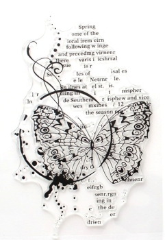 Clear Stamp Schmetterling