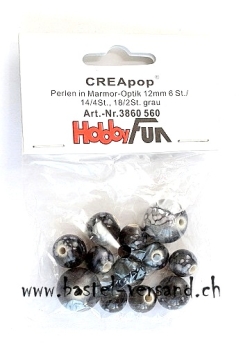 CreaPop Perlen Marmor-Optik
