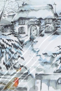 Preview: Schnittbogen Christmas Snowfall