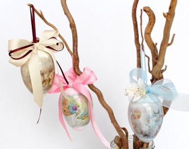 Preview: Eier mit Schrumpffolie 6 und 8cm