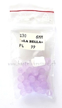 Eisperle 6mm violett