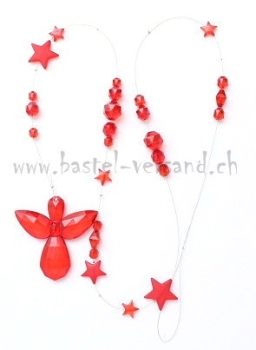 Preview: Girlande Engel rot