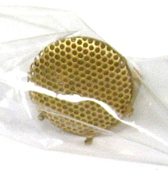 Preview: Fingerring mit Siebplatine antikgold