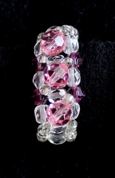 Fingerring rosa