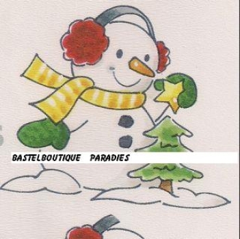 Preview: 3D Schnittbogen Schneemann und Pinguin