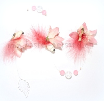 Preview: Girlande Vogel auf Feder