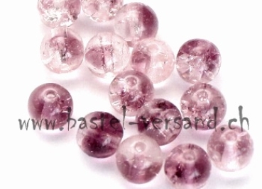 Glasperle 6mm rosaline